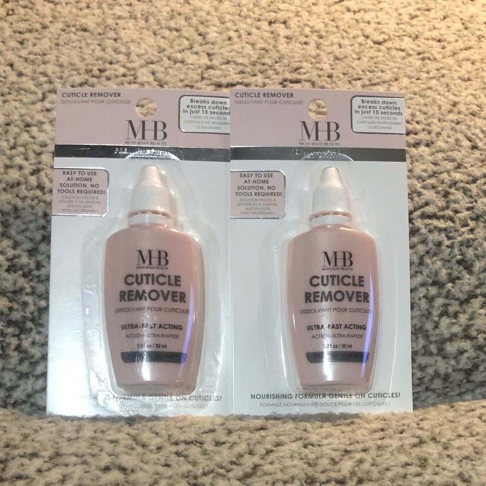 Must Have Beauty MHB Nail Cuticle Remover (Set Of 2)